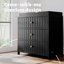 Commode 3 tiroirs avec plateau à langer Graco Teddi-98715508