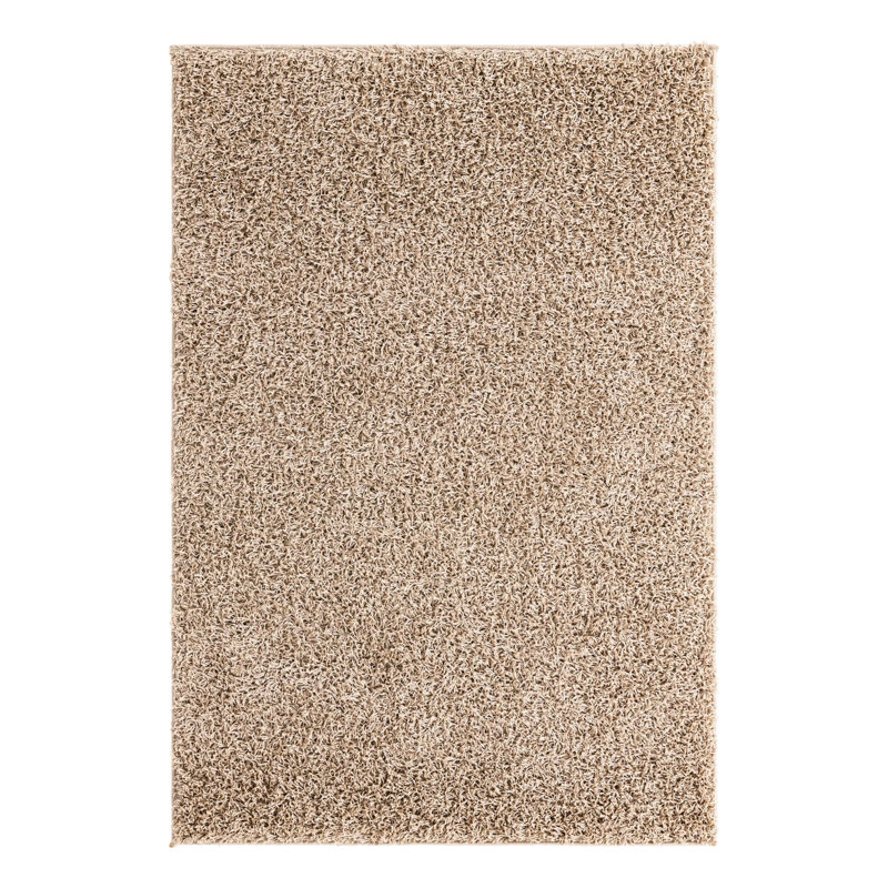 Comfort Solid Shag Indoor Rug, Rectangle 4' x 6'