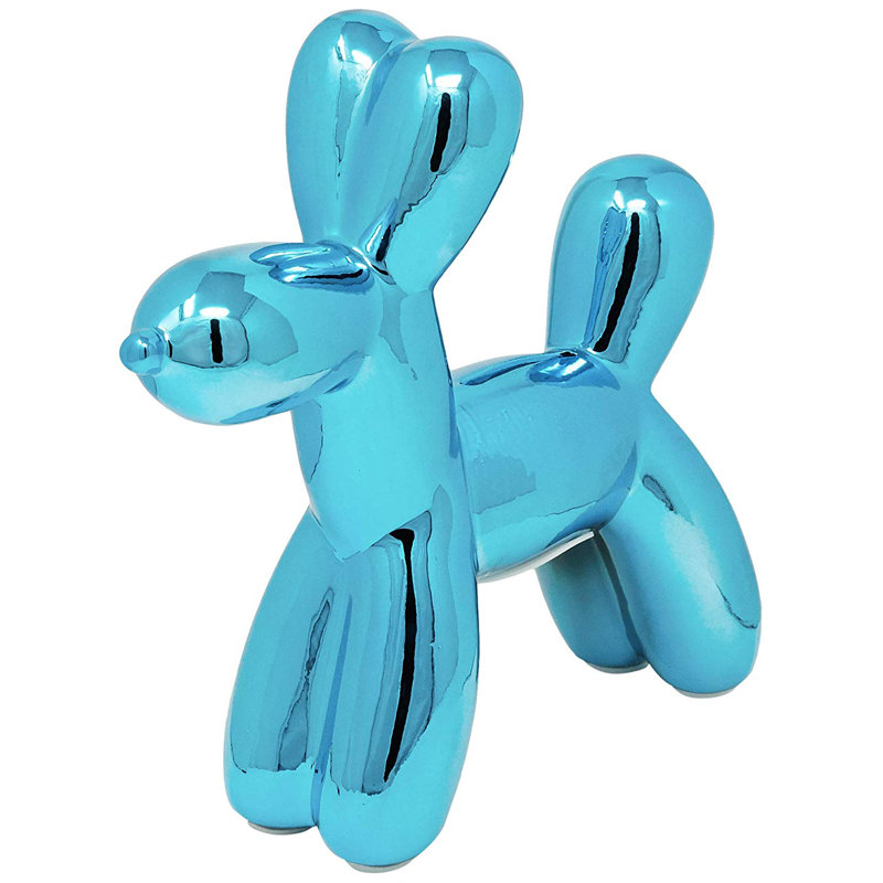 Tirelire Porum, H 7,5 po x l 2 po x P 7,5 po, Bleu royal