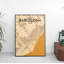 Barcelona City Map - No Frame Print-1447775598