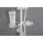 Showerspas Shower System, With 10" Rain Showerhead, 4-Function Hand Shower, Adjustable Slide Bar And Soap Dish-125363710