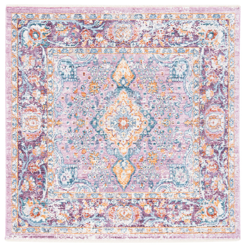Soren Performance Oriental Rug, Square 4'