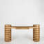 Console d'entrée en bois massif de style Mid-Century-308448229