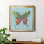 Papillon sur fond bleu - reproduction d'art sur toile-1292818844-1292818847