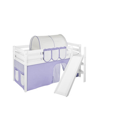 Jelle Mid Sleeper Bed with Curtain