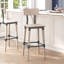 Ensemble de 4 tabourets de bar en bois de style industriel et industriel de qualité commerciale Lazro-1048310762-951626446