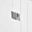 Meuble-lavabo moderne 36 po avec cadre en pin massif, 1 porte à fermeture douce et 3 tiroirs, armoire de rangement moderne-117193656
