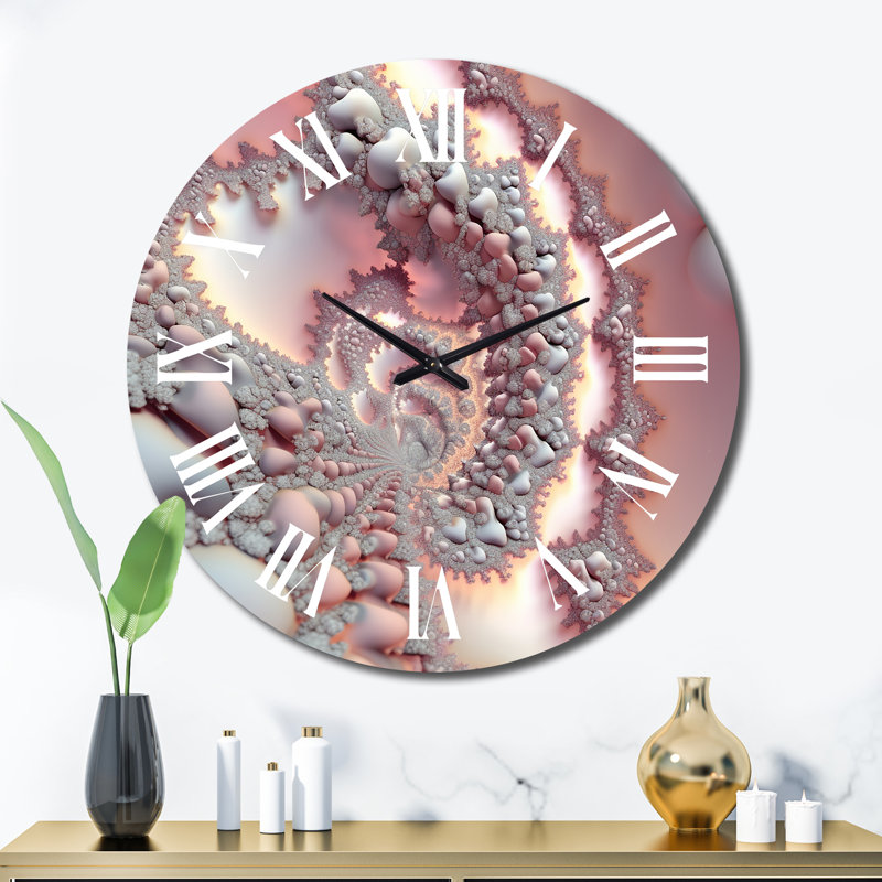 Horloge murale en métal, Très grand