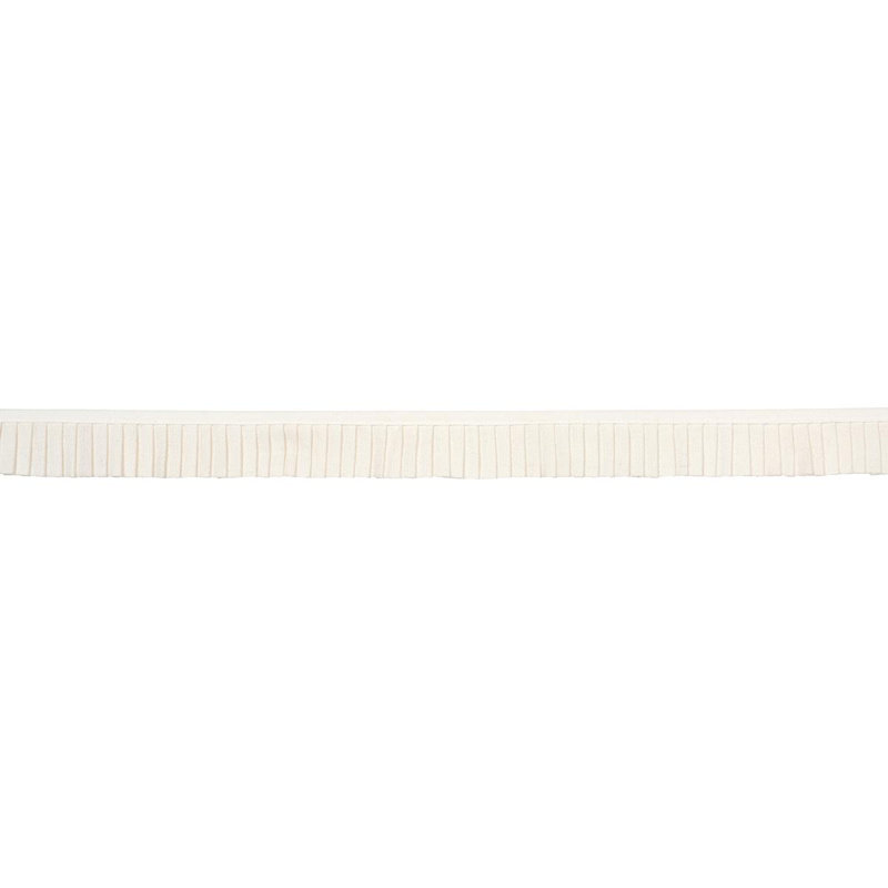 Clara Pleated Tape, Ivory