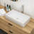 Rosefray Elegant 14'' Ceramic Rectangular Bathroom Sink