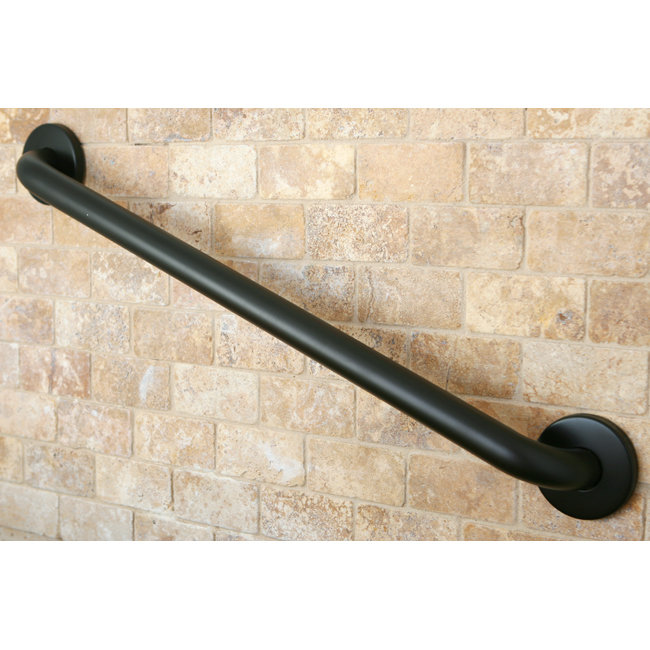 Kingston Brass Americana 1-1/4 Inch O.D Grab Bar, 24" W