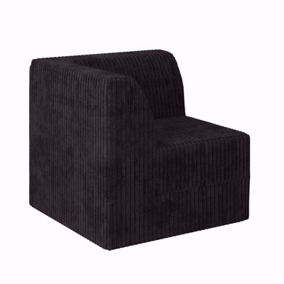 Canapé d'angle modulaire compressé, canapé en velours côtelé minimaliste moderne, canapé-lit pour le salon et la chambre à coucher, conception peu encombrante