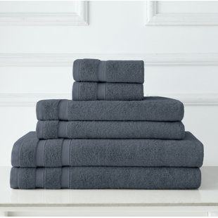 Southshore Premium Quality 6 Piece 100% Cotton Towel Set