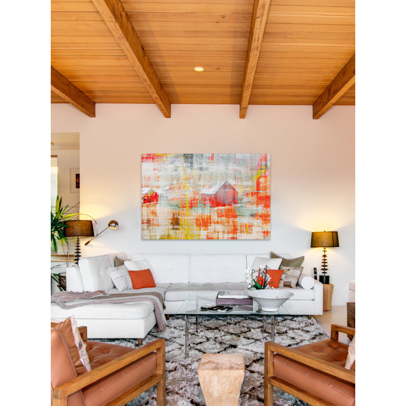 Gattaca «Barn», reproduction d'art sur toile tendue, H 24 po x l 36 po