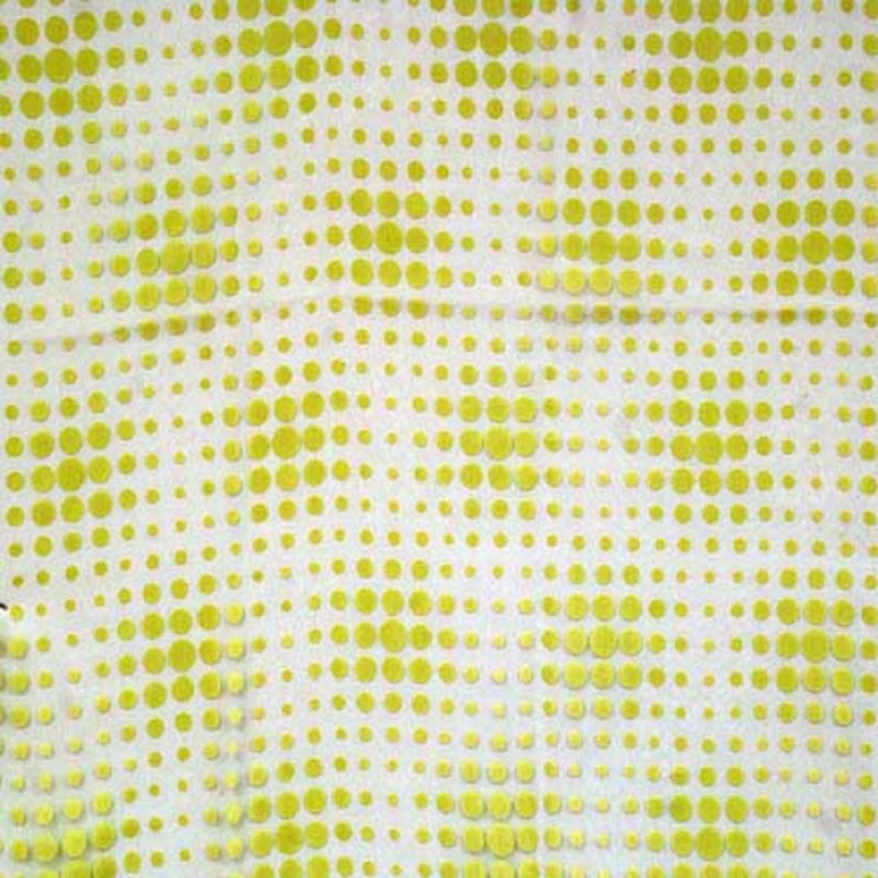 Tissu de ligne pointillé Wesco, Vert lime