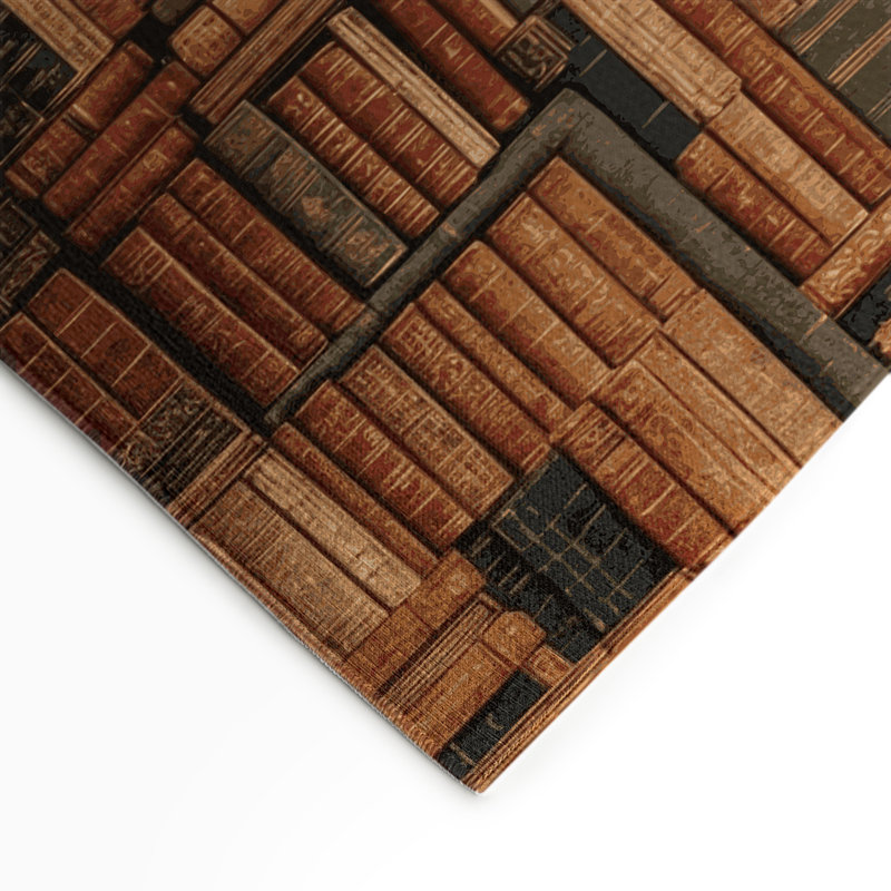 Tapis d'intérieur et d'extérieur brun français, Rectangulaire 3 pi x 5 pi