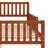 Wood Platform Bed With Guardrails On Both Sides And Two Storage Drawers-553419315