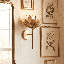 Applique murale à bras à intensité variable 1 lumière DEL Dario-1672416275