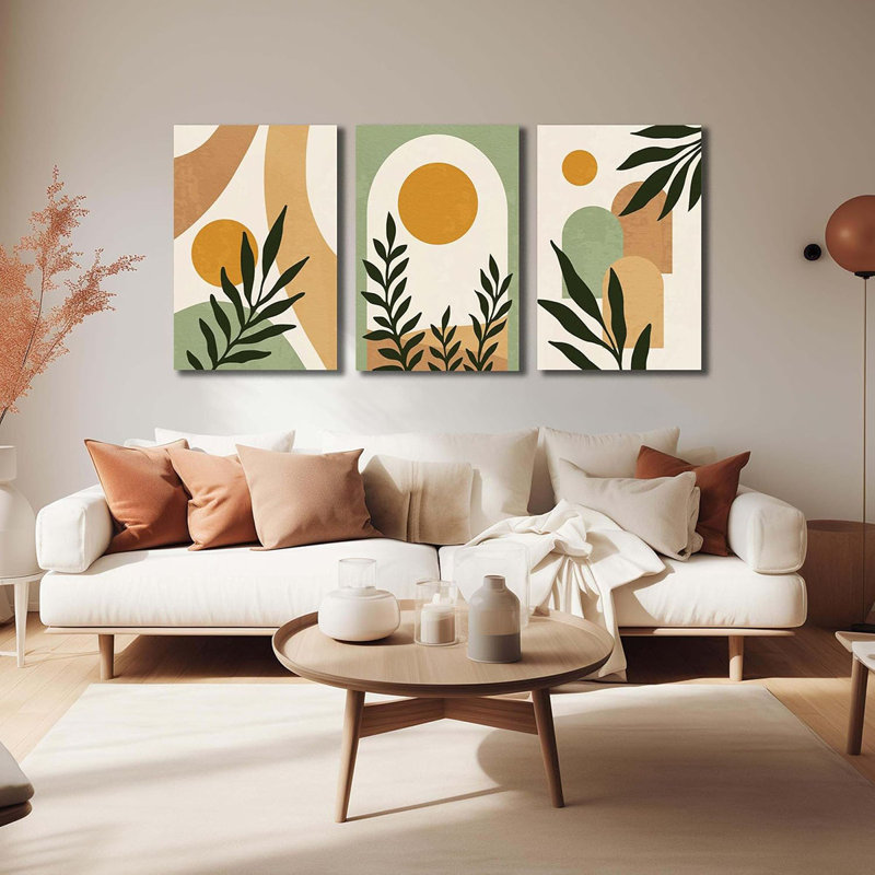 3 Piece Wrapped Canvas Set