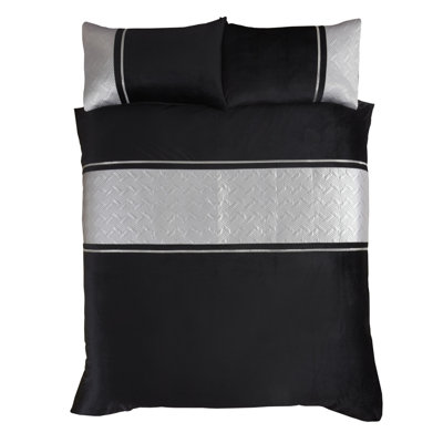 Kovary Solid Colour Duvet Cover Set with Pillowcases