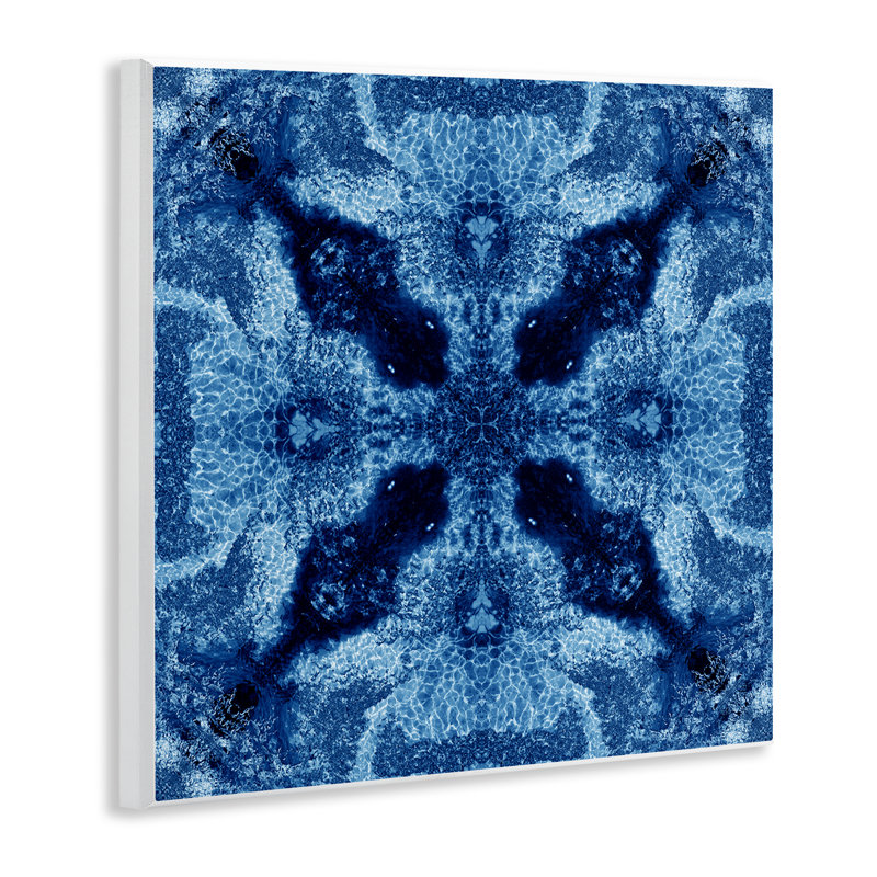 «Blue Mosaic Motif» par El Perkin