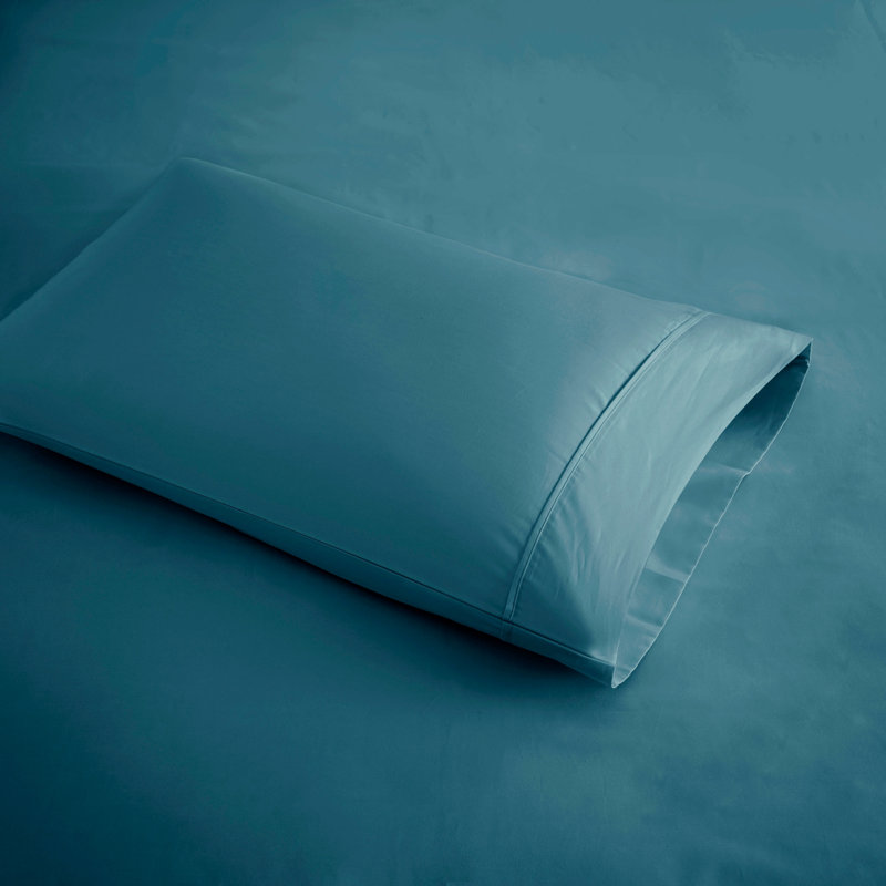 Ensemble de draps 4 pièces, Full/Double Sheet Set with 2 Pillowcases, Teal
