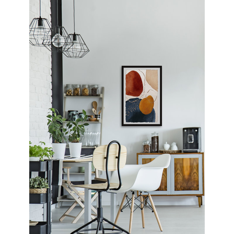«Bright Surprise» par - peinture encadrée, H 18 po x l 12 po
