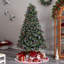90' H Lighted Artificial Spruce Christmas Tree