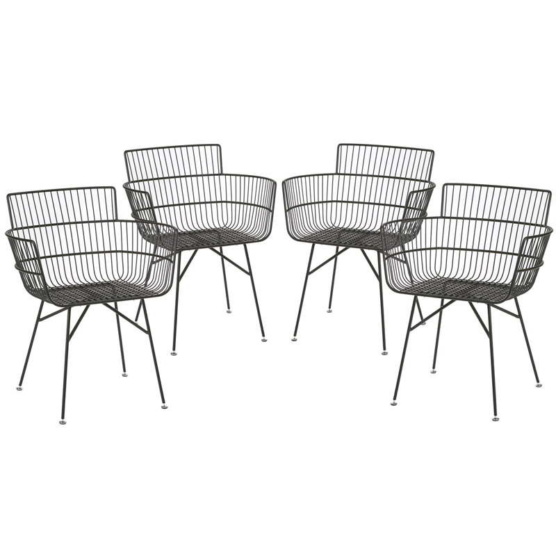 45cm H Cross Back Armchair