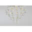 Plafonnier encastré en cristal 3 lumières Transitional-367954126