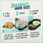 Station de petit-déjeuner Nostalgia Retro 3-en-1, turquoise