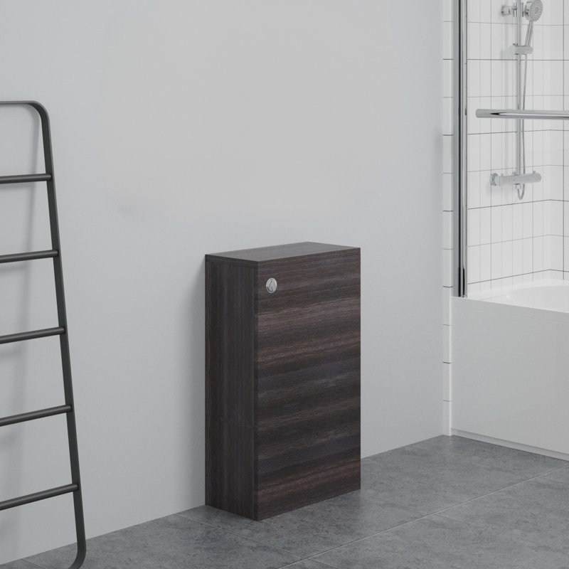 Markiest Freestanding Bathroom Storage Cabinet, Charcoal