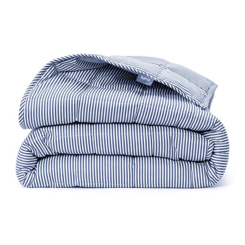 Weighted Throw Blanket, Queen, Blue, 25