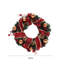 Faux Lighted Plastic Wreath-431974286