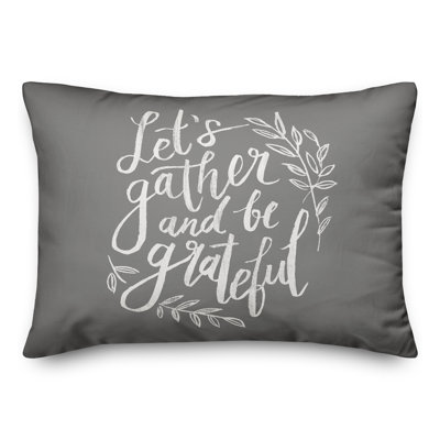 Outdoor Reversible Throw Pillow