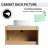30" Wall Mounted Single Bathroom Vanity with Ceramic Sink-877334085