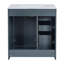 Meuble-lavabo de 30 po avec lavabo en céramique, structure en bois massif, 3 tiroirs et portes à fermeture douce pour un rangement efficace-124088406-124088404