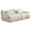 Canapé dans une boîte, canapé à 2 places en mousse à mémoire de forme, canapé à compression moderne avec siège profond, aucun assemblage requis, canapé pour salon-910470482-910470510-910470505