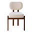 Chaise d'appoint rembourrée en bois massif Amabilia-458674950-444028644
