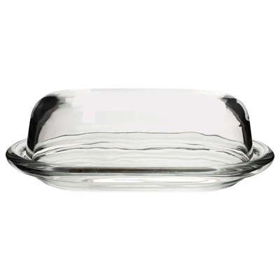 Pasabahce Glass Butter Dish