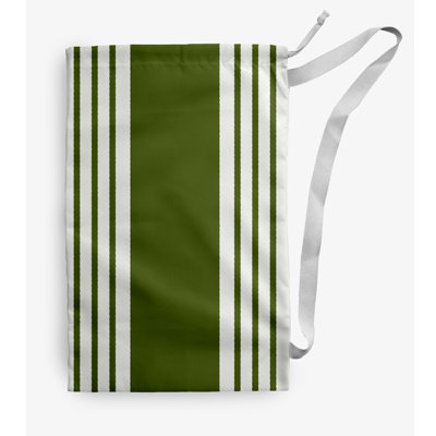 Sac à linge à rayures