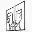 Élégant accessoire mural décoratif en métal (2 pièces), noir, 15,4 po x 25,9 po | Fabrication 100% métal, épaisseur: 0,05 pouce | Conception murale facile à installer, parfaite pour la décoration moderne et la présentation d'art unique