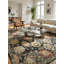 Oxford Hand-knotted Ghazni Wool, Black Area Rug-1032179666