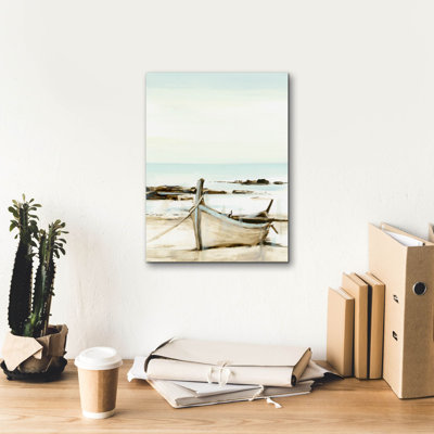 «Rustic Row Boat 2» par Ethan Harper, art mural sur toile