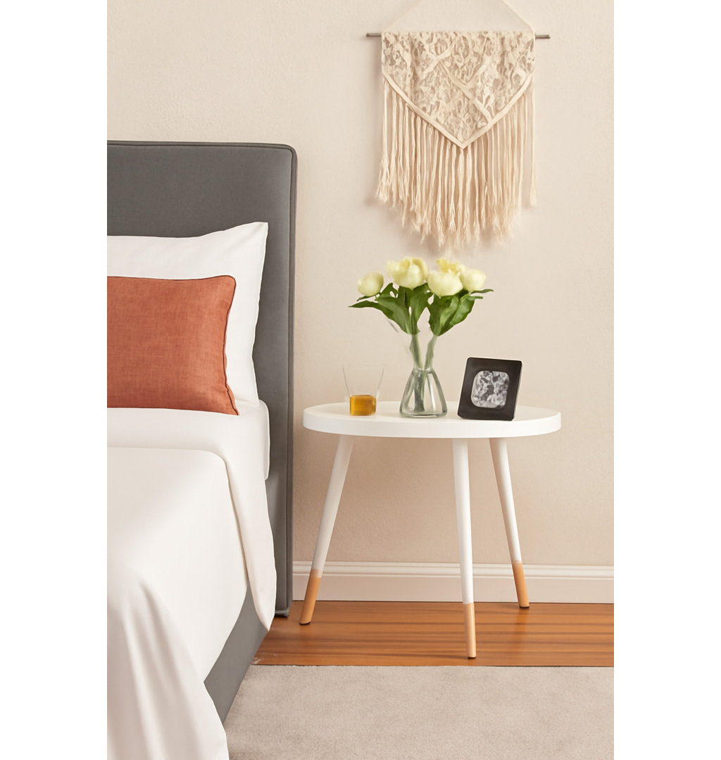 Albany Solid Wood Tray Top End Table