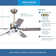 Malicai Ceiling Fan with LED Lights