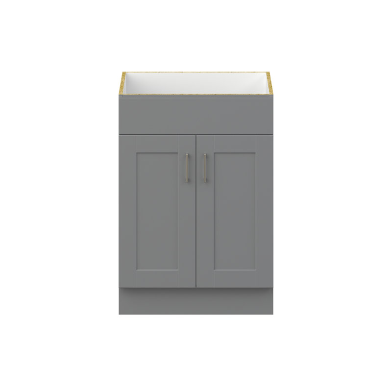 MagickWoods Hudson 24"W vanity base, Twilight Mist