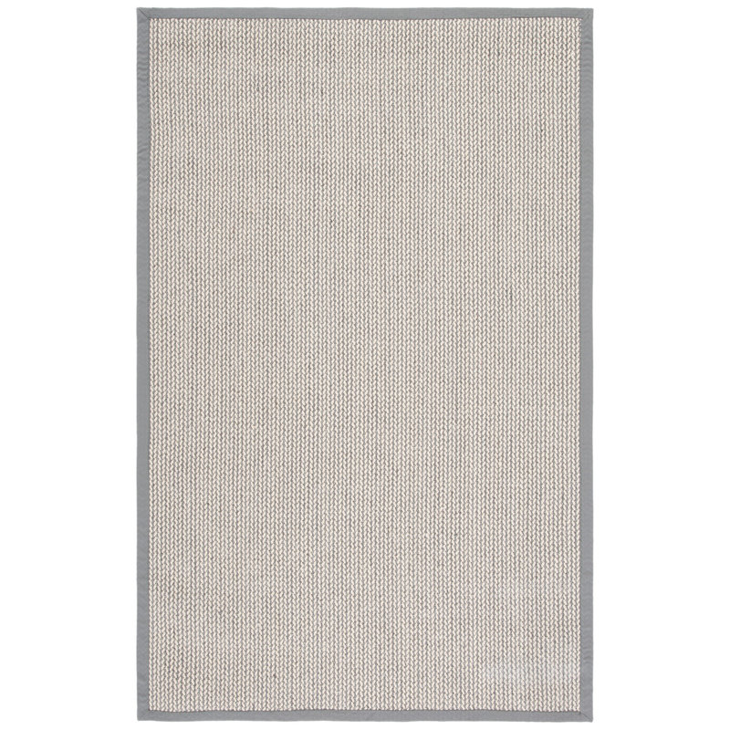 Tapis en laine et en sisal de couleur naturelle Glyndon, Rectangle 4 pi x 6 pi