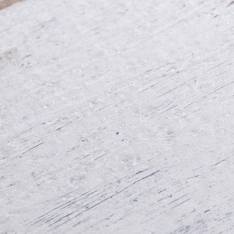 Carreau de mur et plancher en porcelaine aspect bois 7 po x 8 po Retro, Blanc