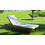 Chaise longue d'extérieur en bois d'acacia massif avec coussin Eugenio-111786440-134477916